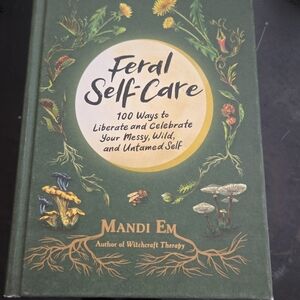 Feral Self-Care Book by - Green Cover